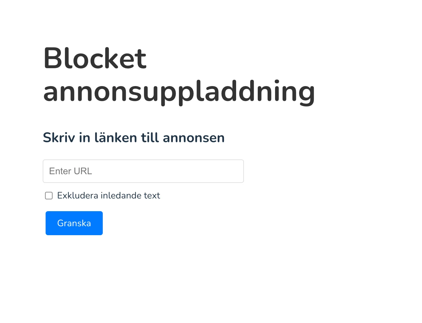 Blocket Automation: ladda upp dina annonser med ett knapptryck