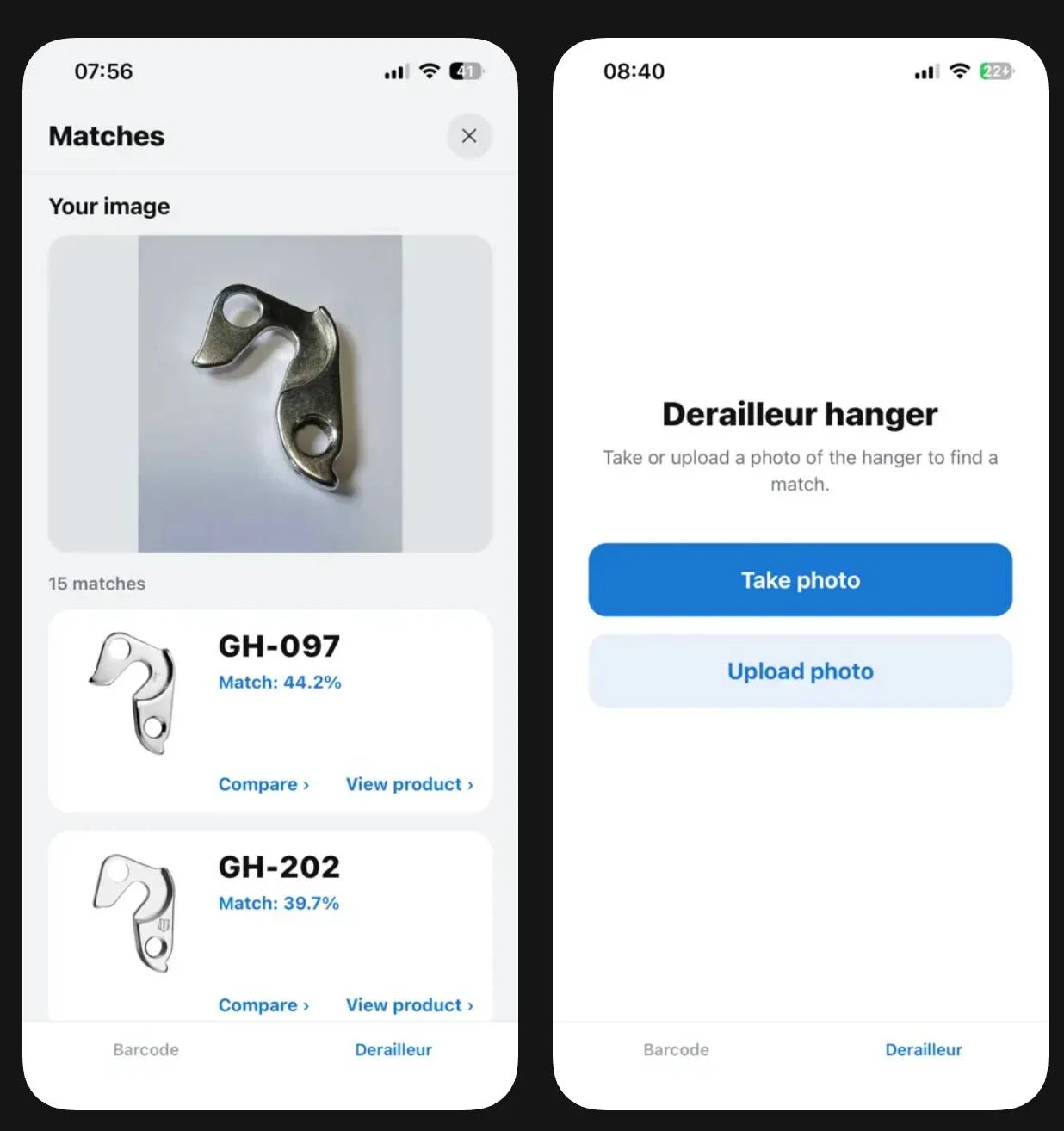 Bikeparts / informationssidan om växelöron